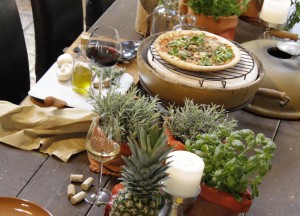 African Flame keramische pizza oven