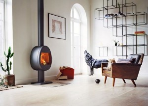 Scan 66-2 houtkachel op voet - Scan