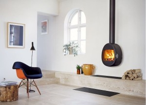 Scan 66-2 houtkachel op voet