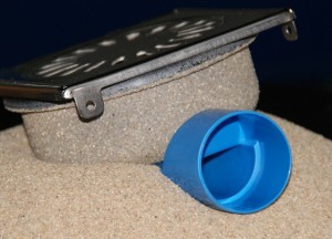 Afvoerput kunststof of RVS met bezande coating - Van den Berg Afvoerputten