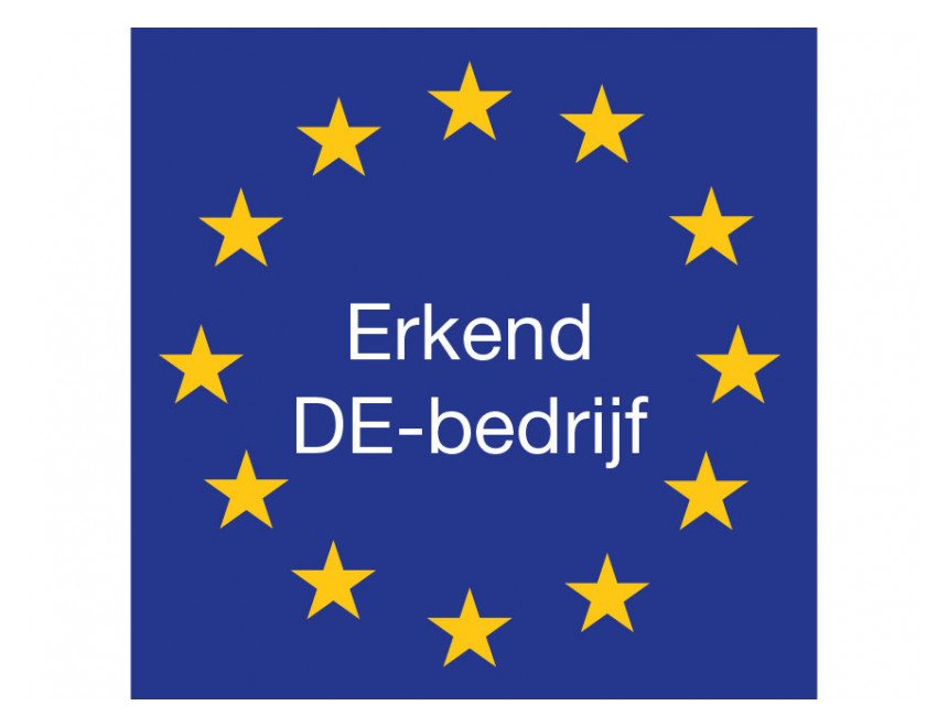 Aangesloten bij Erkend DE-Bedrijf