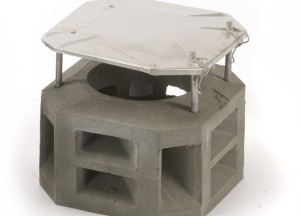 PaH-flex betonkappen schoorsteen - PAH-flex