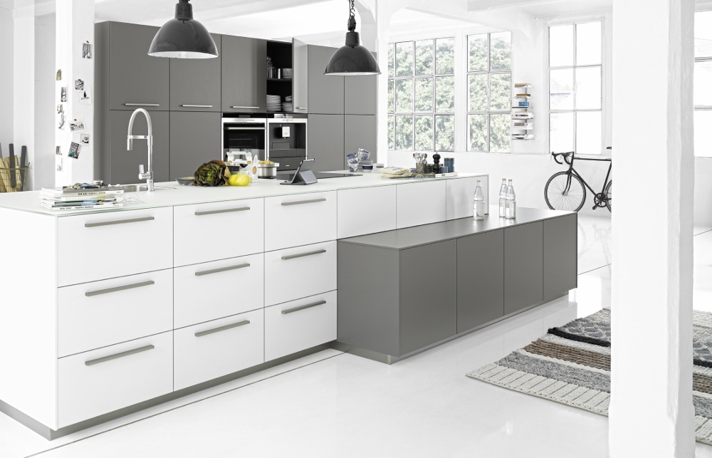 Logic kitchen wit/grijs