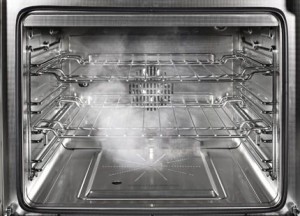 Steel fornuis Genesi met combi-stoomoven