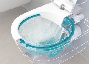 Spoelrandloos toilet van Villeroy & Boch