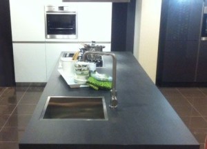 Lavanto spoelbak zwart kunststof