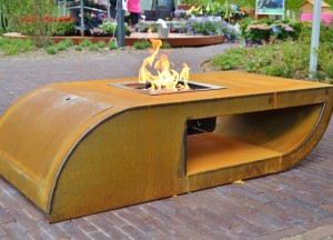 Zeno Salone outdoor vuurtafel - Zeno Products