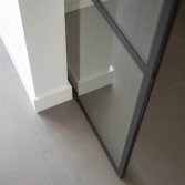 Staaleffect taatsdeur met wanden | Stylish Glass
