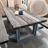 Wagonhouten draglineschot picknicktafel | Woodindustries