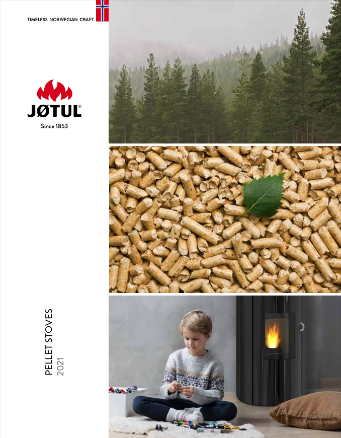 Jøtul pelletkachels brochure downloaden