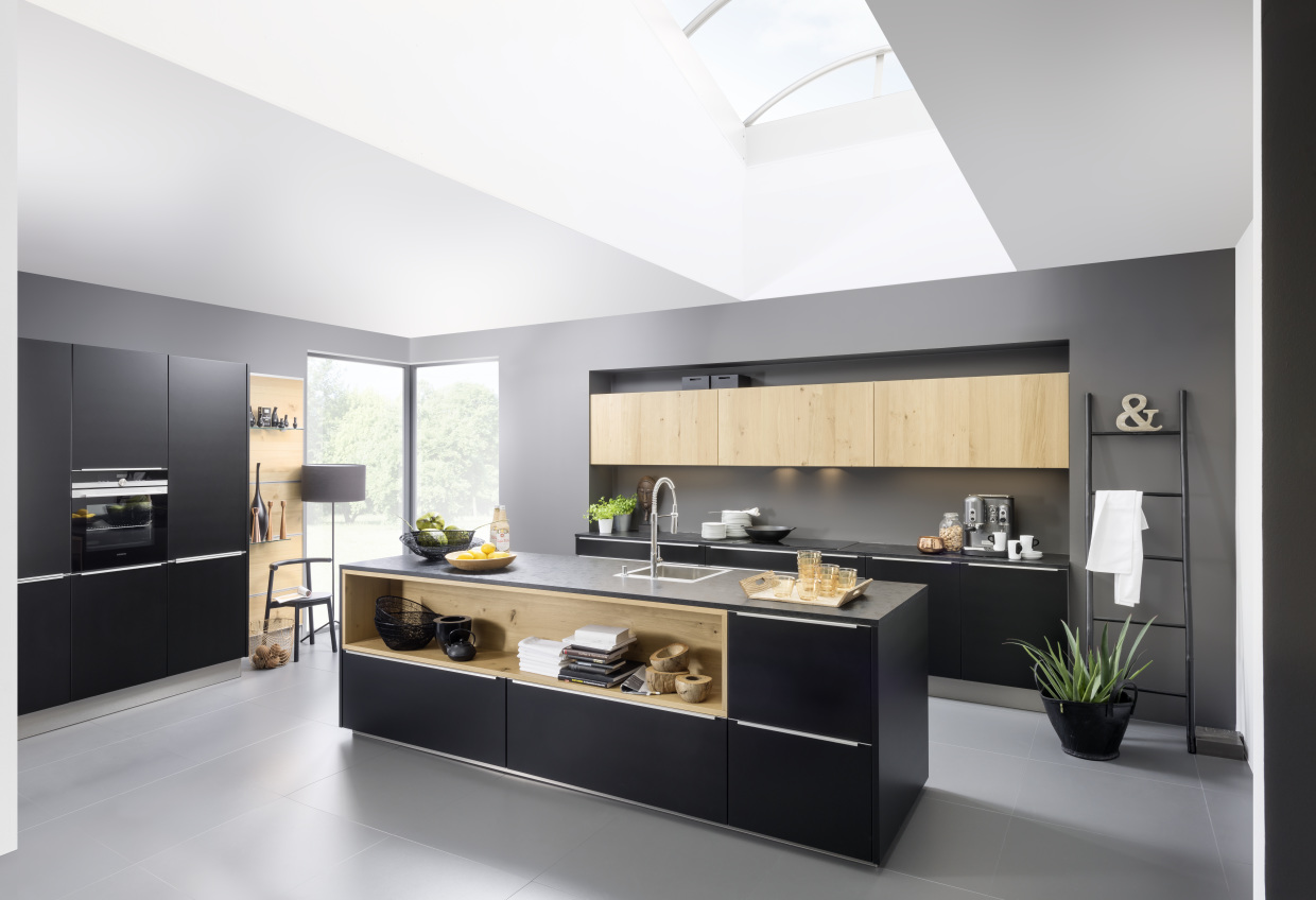 Nolte Küchen Center No.1 keuken met contrast - Product in ...
