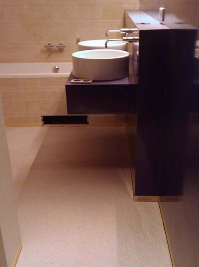 Unica-Vloeren troffelvloeren badkamer