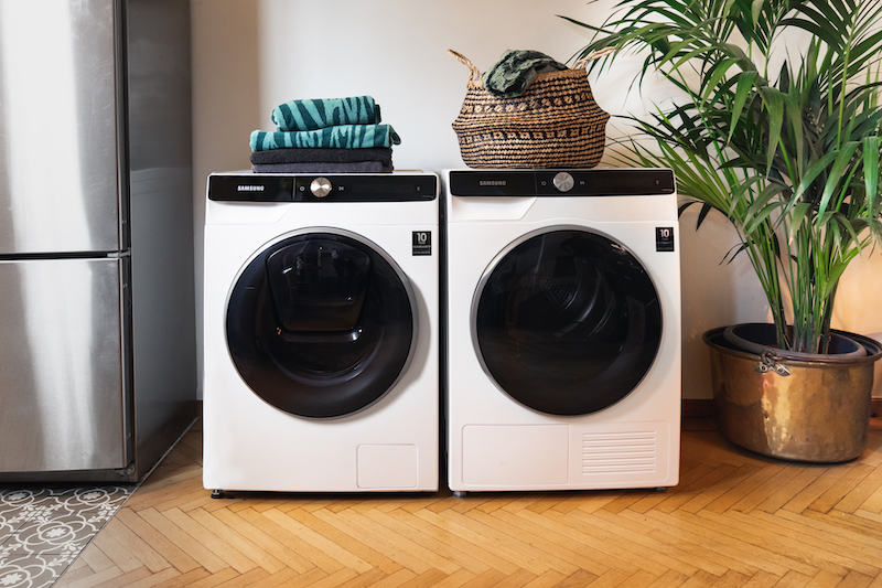 Slim en energiezuinig wassen met een smart wasmachines #samsung #wasmachine #wassen
