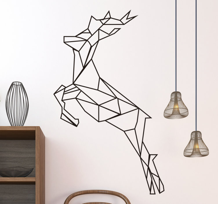 Interieurinspiratie: muurstickers in verschillende stijlen #muurstickers #interieur #scandinavisch