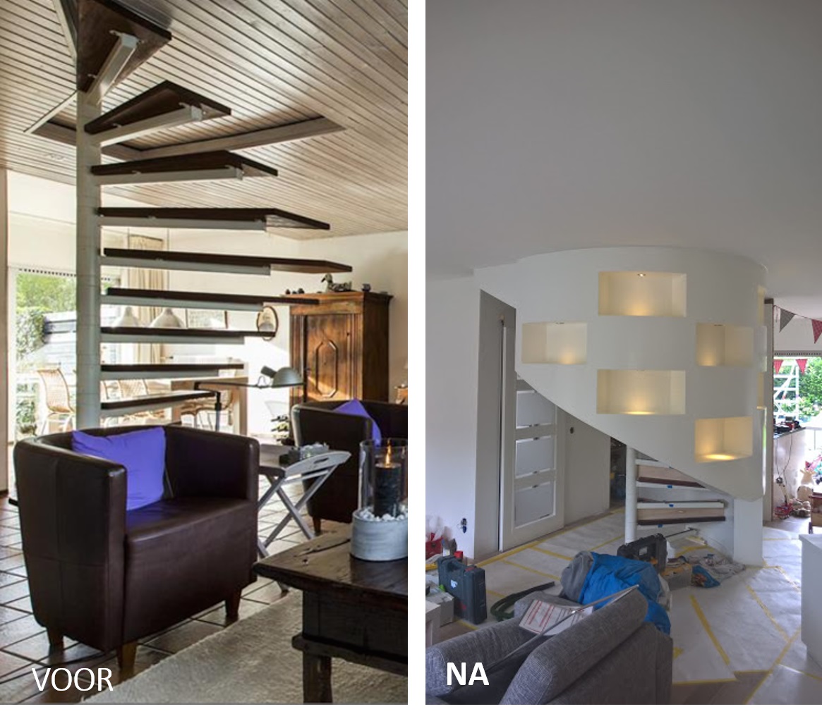 Kast rondom trap in woonkamer blog startpagina voor tuin ideeën ...
