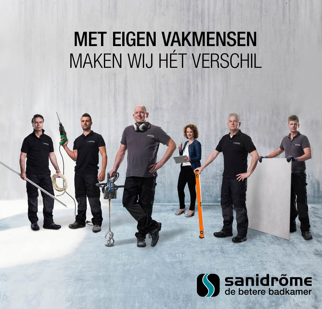 Vakkundige installatie van de badkamer met vakmensen van Sanidrome #badkamer #installatie #sanidrome