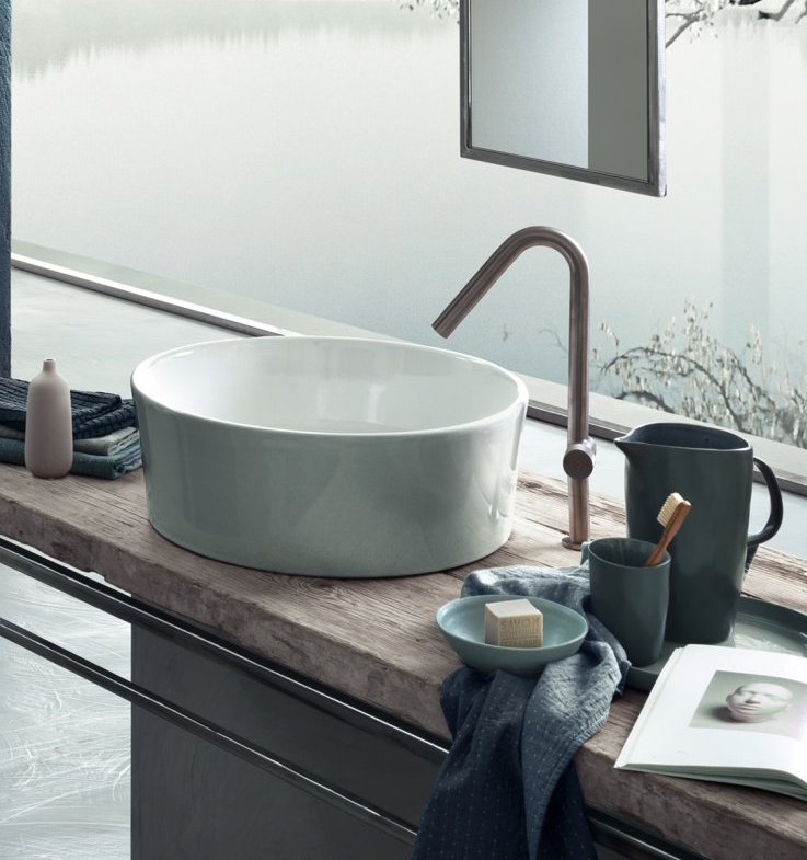 Voorbeelden van waskommen voor de badkamer. Waskom Hatria via Luca sanitair #waskom #badkamer #inspiratie