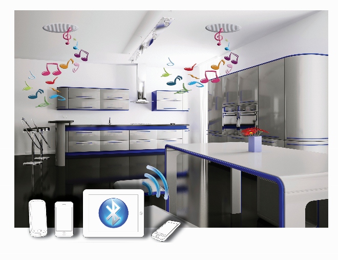 Bluetooth muzieksysteem keuken | Aquasound
