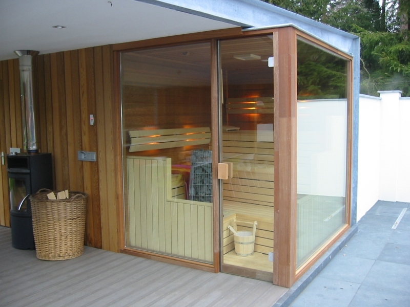 Sauna in de tuin - Cerdic buitensauna