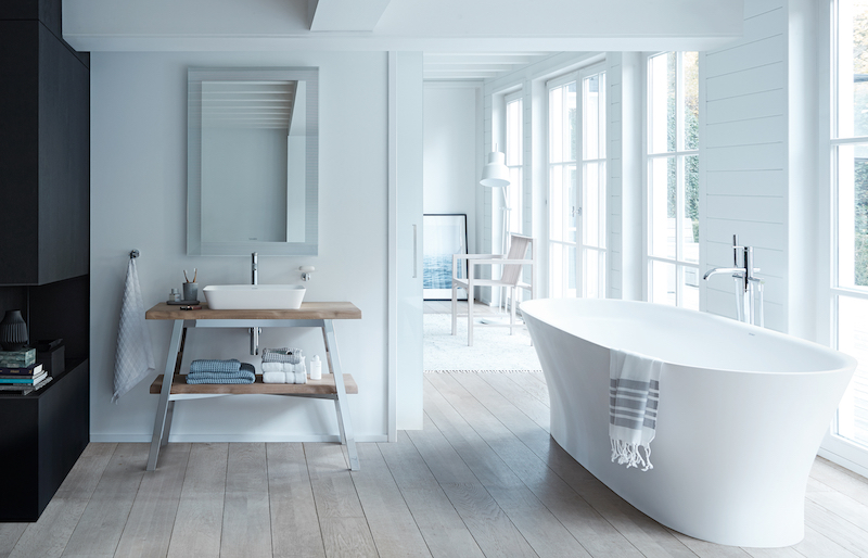 Droombadkamer. Duravit badkamer Cape Cod #badkamer #droombadkamer #badkamerinspiratie #inrichting #duravit