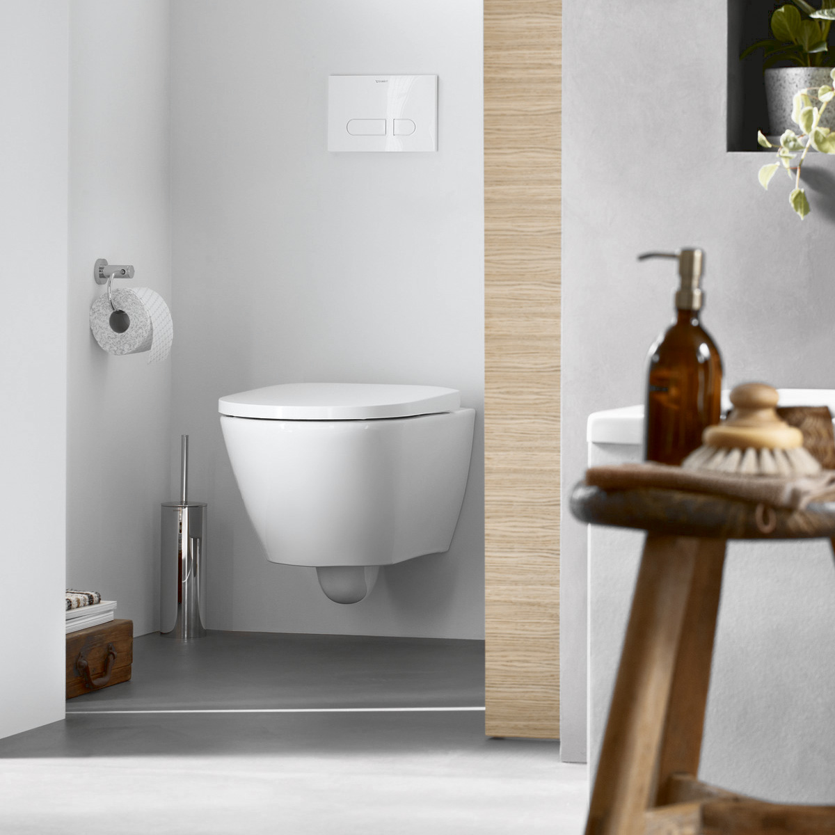 Inspiratie voor het toilet #toilet #dneo #duravit #badkamer #badkameridee #badkamerinspiratie 