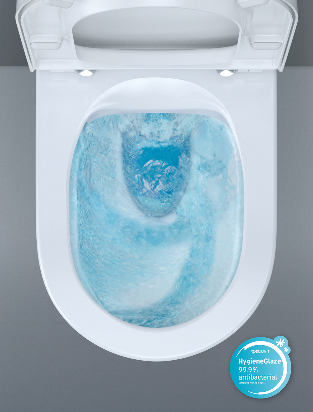 Toilet voor absolute hygiene met Hygieneflush van Duravit #duravit #toilet #hygiene #hygieneflush