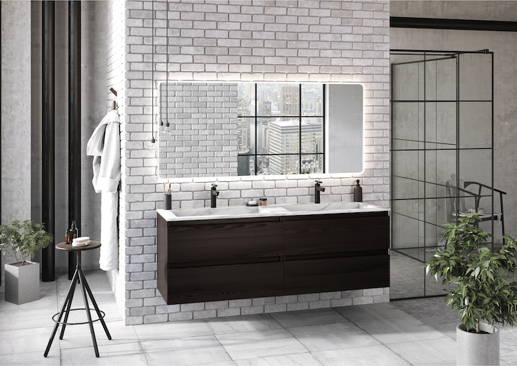 Badkamerspiegels in verschillende maten en vormen. Welke spiegel kies jij? via H&R badkamermeubelen en sanitair #spiegels #badkamerspiegels #badkamermeubels #badkamer #inspiratie