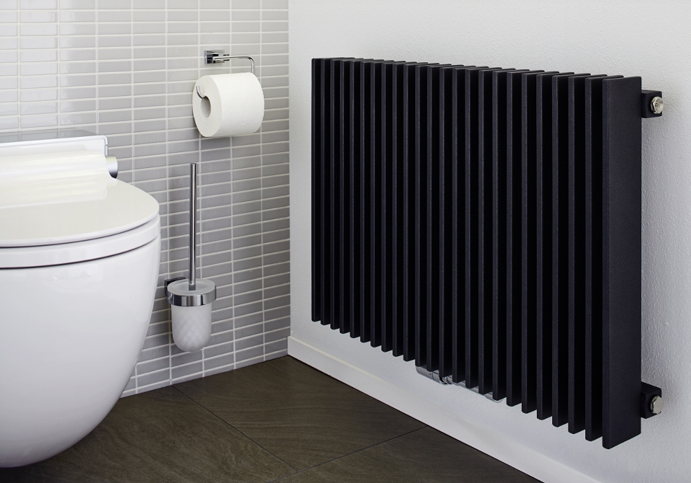 Stijlvolle Design Radiator Badkamer In Zwart Voor De Ultieme Luxe