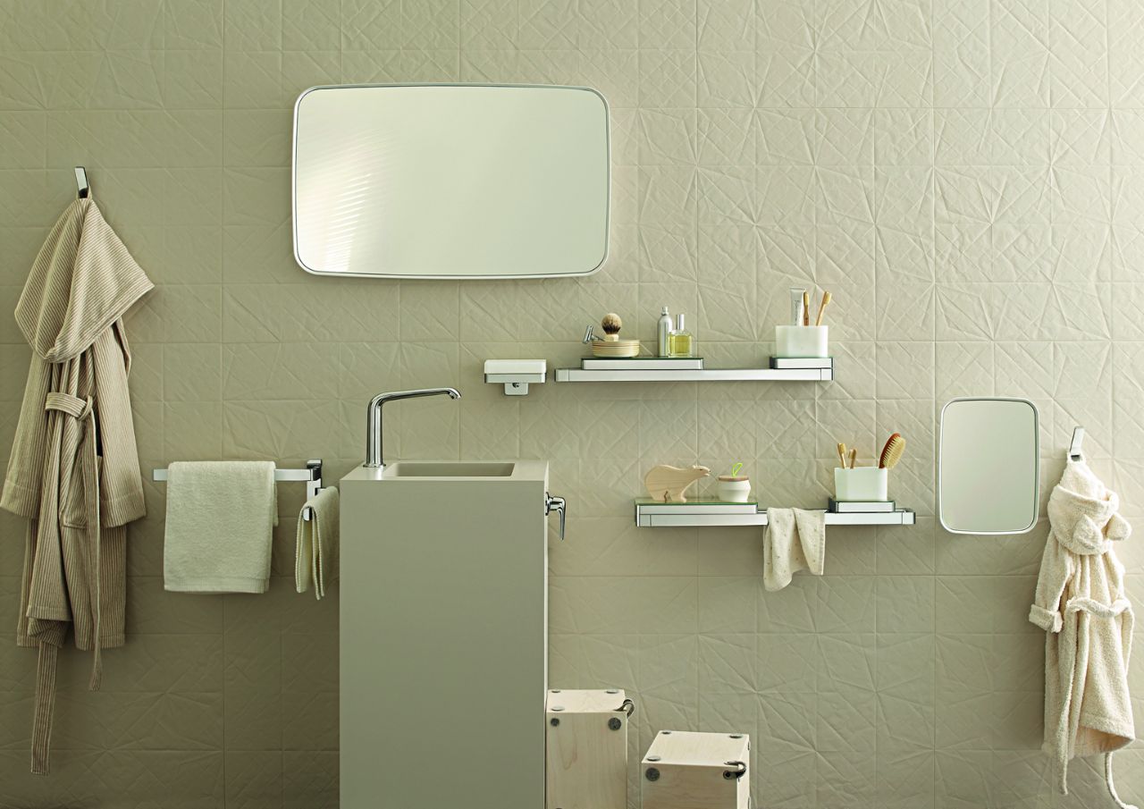 Axor Universal design planken- en accessoiresysteem voor de badkamer