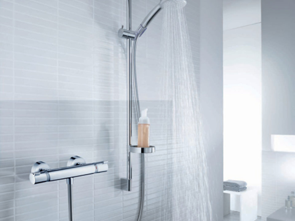 Hansgrohe douche thermostaat Ecostat met Ecosmart functie #douche