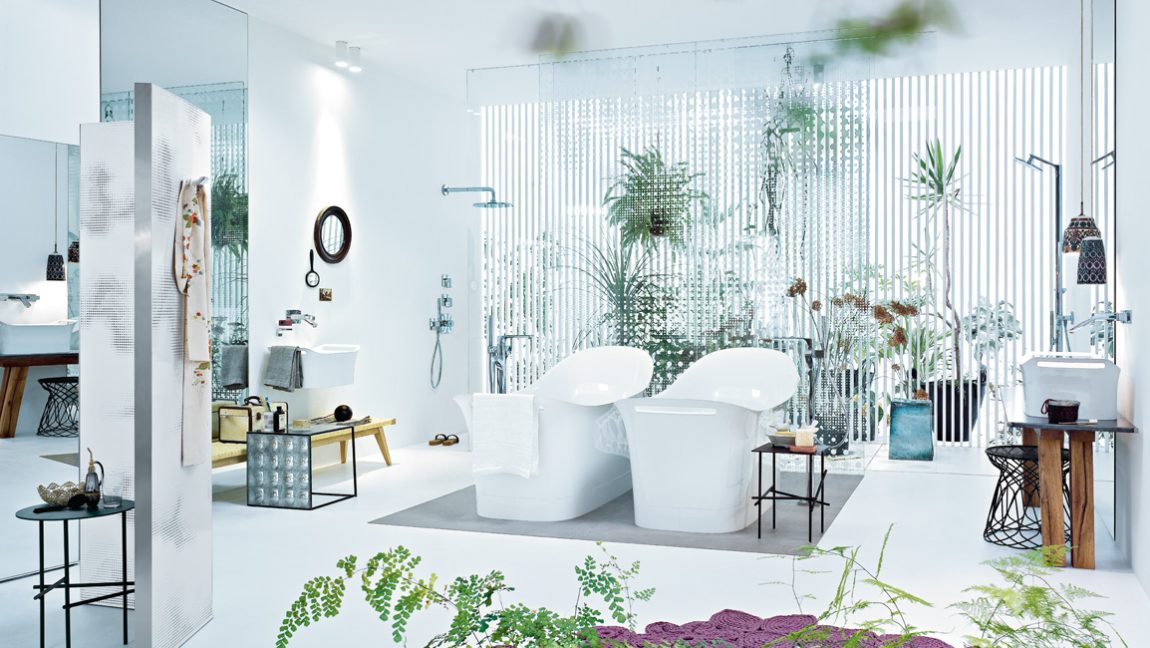 Axor Urquiola Paravent radiator en kamerscherm badkamer #badkamer #badkamerinspiratie #axor