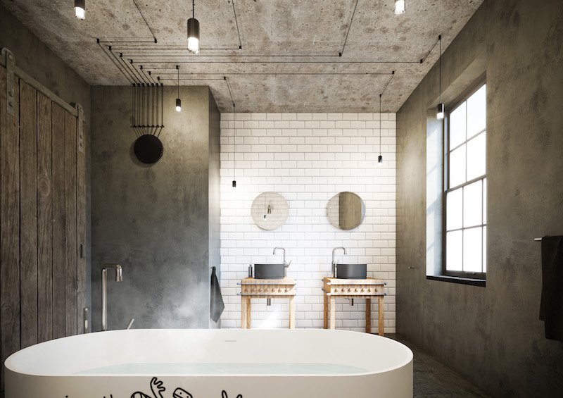 Badkamerinspiratie. Designkranen voor de badkamer soho RAW van JeeO #badkamerinspiratie #badkamer #designkranen #kranen #douches #jeeo