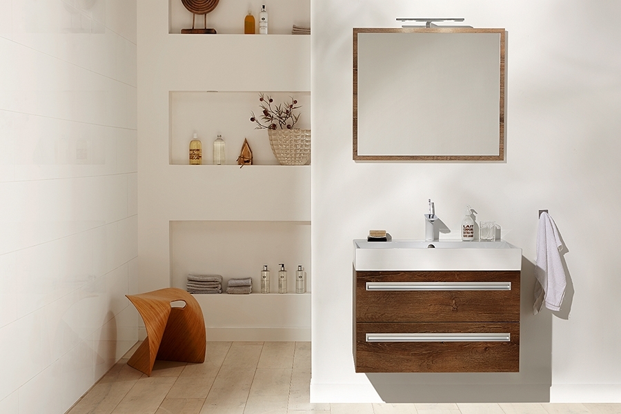 Hout in de badkamer. Badkamermeubel Coast Beschikbaar in verschillende kleuren en met veel mogelijheden bij Primabad #badkamer #badkamerinspiratie #badmeubel #primabad
