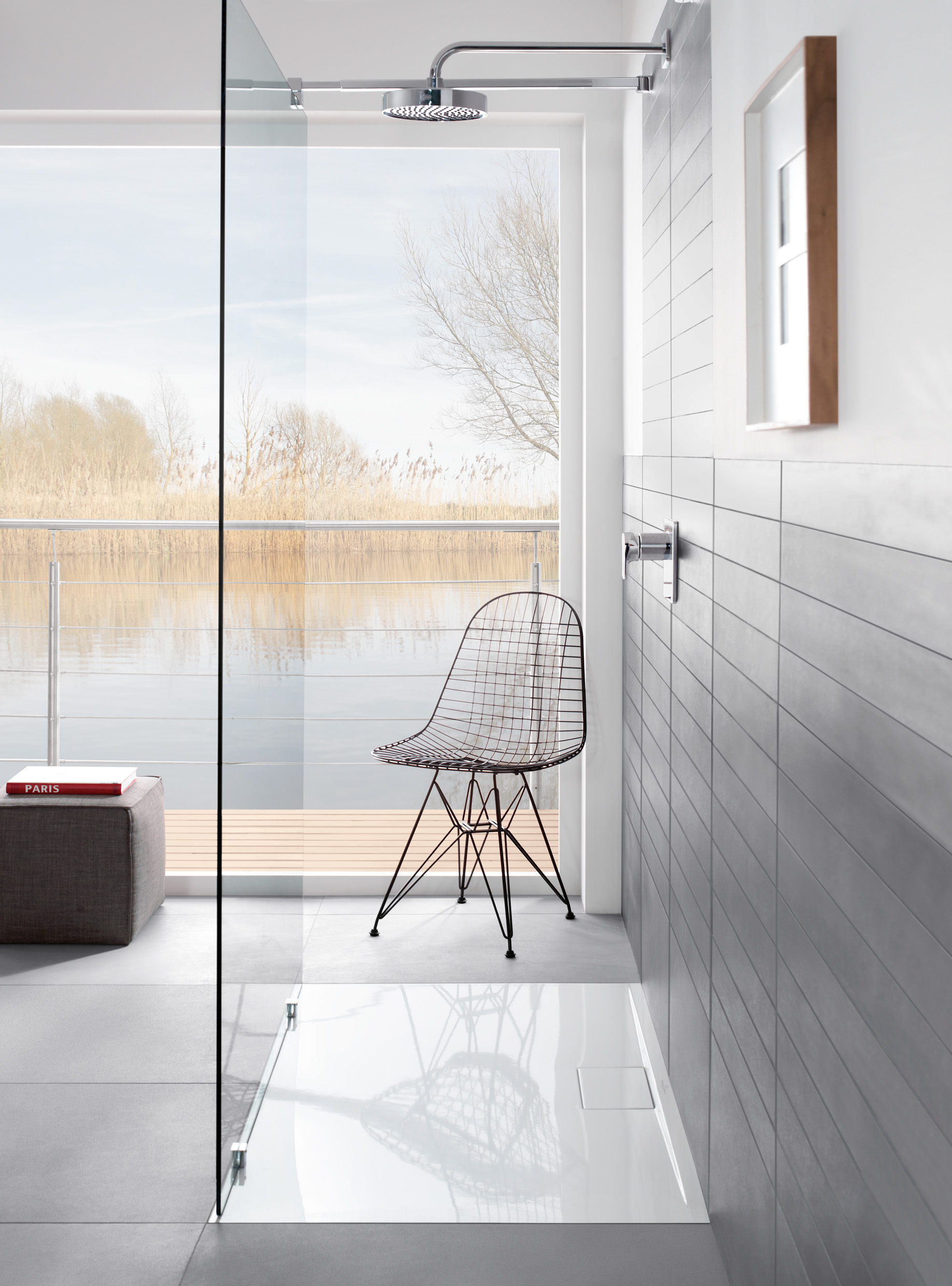 Villeroy Boch douchevloer inloopdouche #inloopdouche #douche #douchevloer #badkamer #badkamerinspiratie #villeroyboch