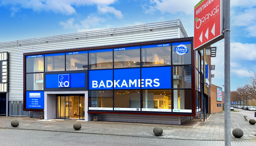 Badkamers winkel-showroom X2O Apeldoorn #apeldoorn #badkamers #showroom