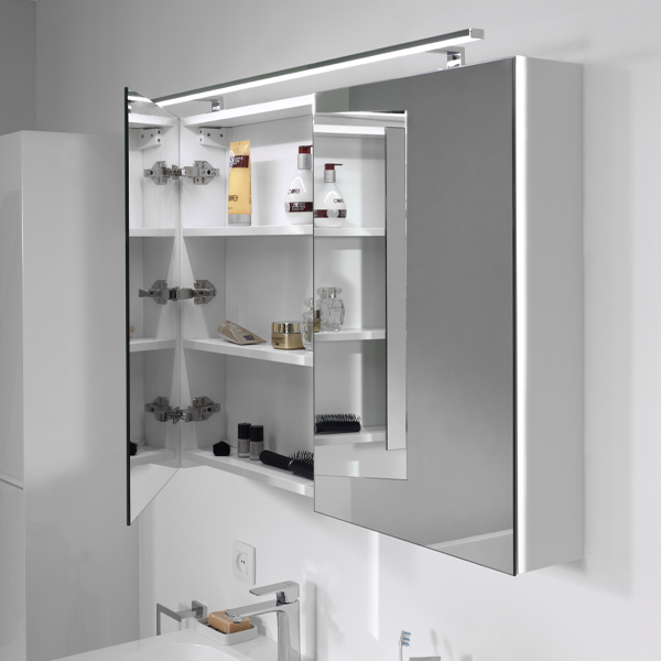 Tips bij het kiezen van een spiegel in de badkamer #spiegel #spiegelkast #badkamer #badkamerideeën #x2o