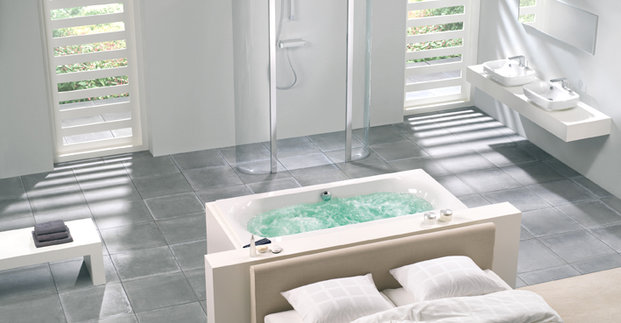 Badkamertrends 2016 - wellness badkamer via Baden+