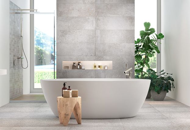 Tegeltrends voor de badkamer in 2019  #tegels #badkamertrends #badkamer #inspiratie #baden+ #badenplus