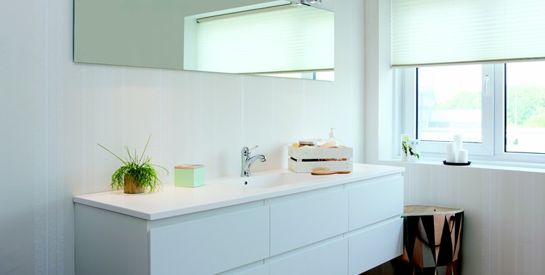 Badkamer met eengreepsmengkraan Tradition van Damixa