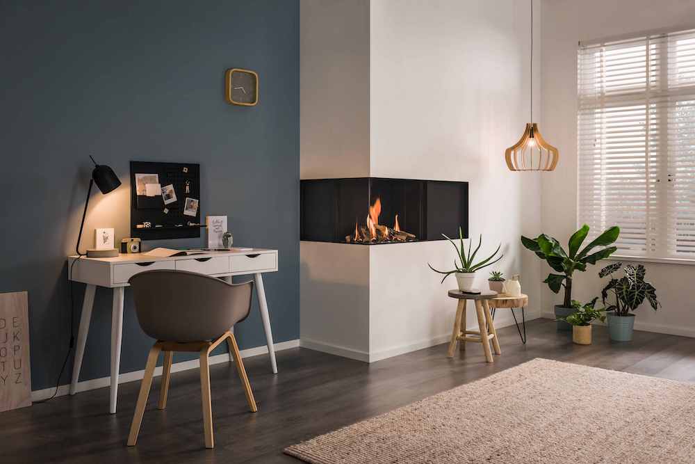 Gashaarden in het interieur. Trimline Fires gashaard #gashaarden #haard #openhaard #inbouwhaard #trimlinefires