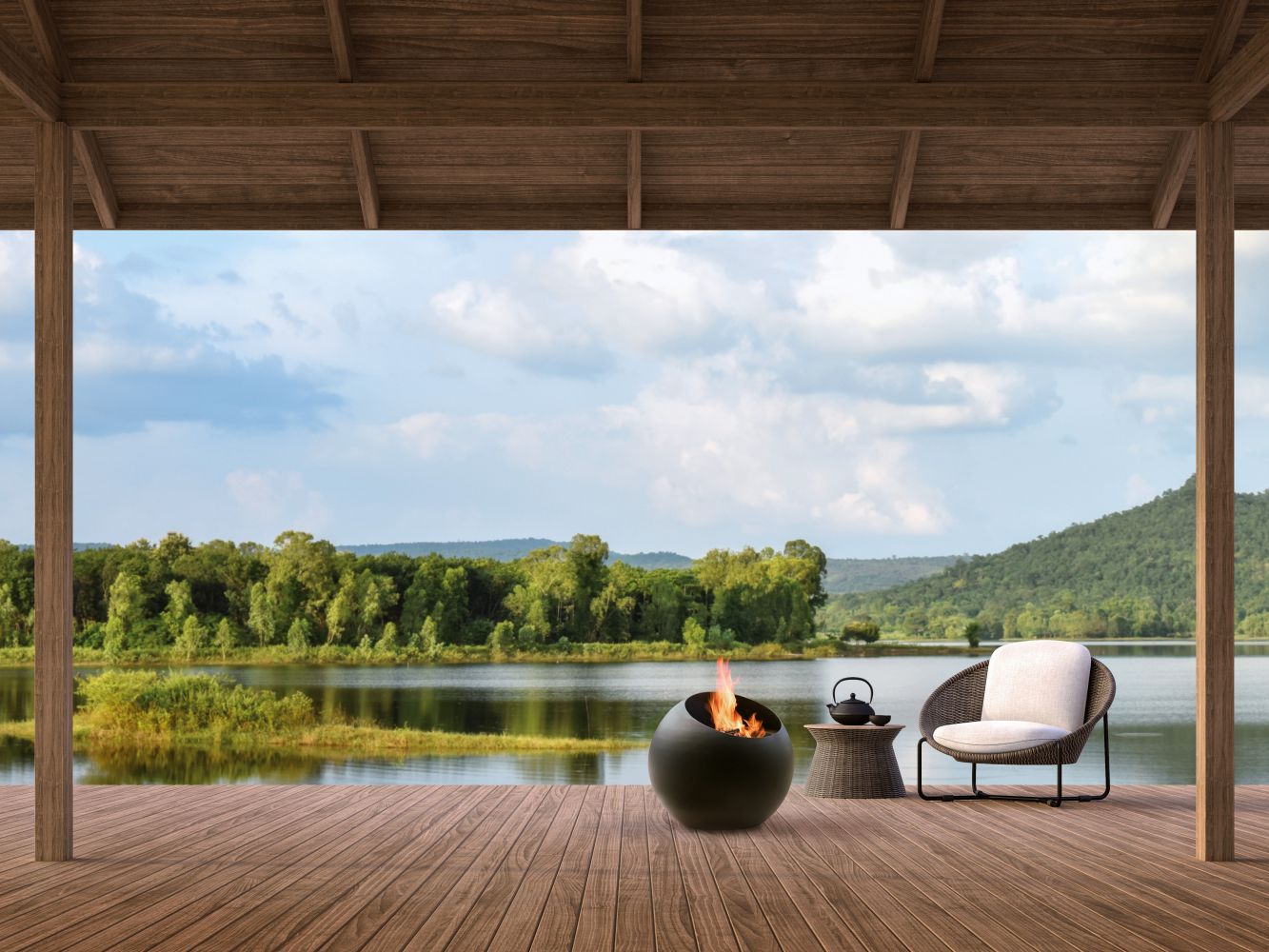 FotoDesign buitenhaarden voor warmte & sfeer