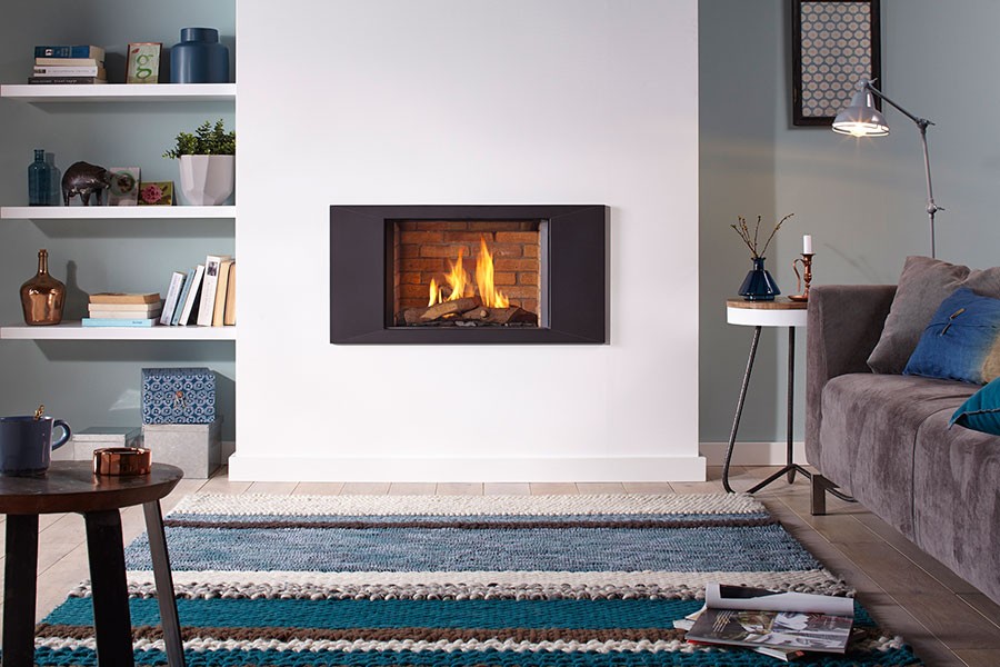 Global Fires gashaard - inbouwhaard #interieur #haard