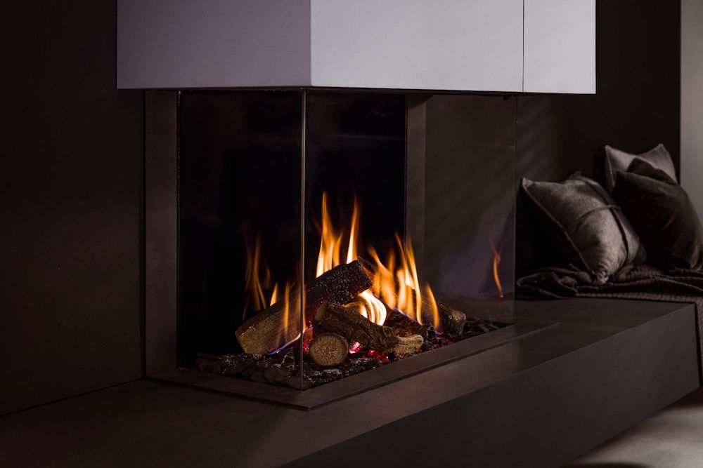 Trimline Fires gashaarden #gashaard #haard #haardininterieur #interieur #trimlinefires