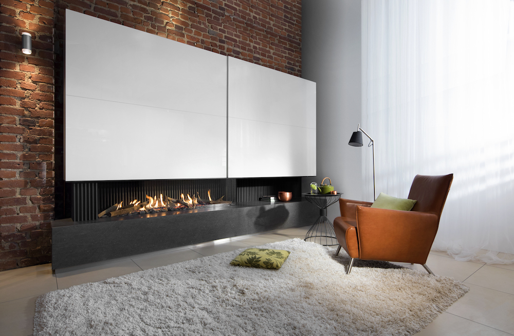 Haarden-trends voor deze winter - gashaard Kalfire G165-37c #gashaard #kalfire #interieur #haard