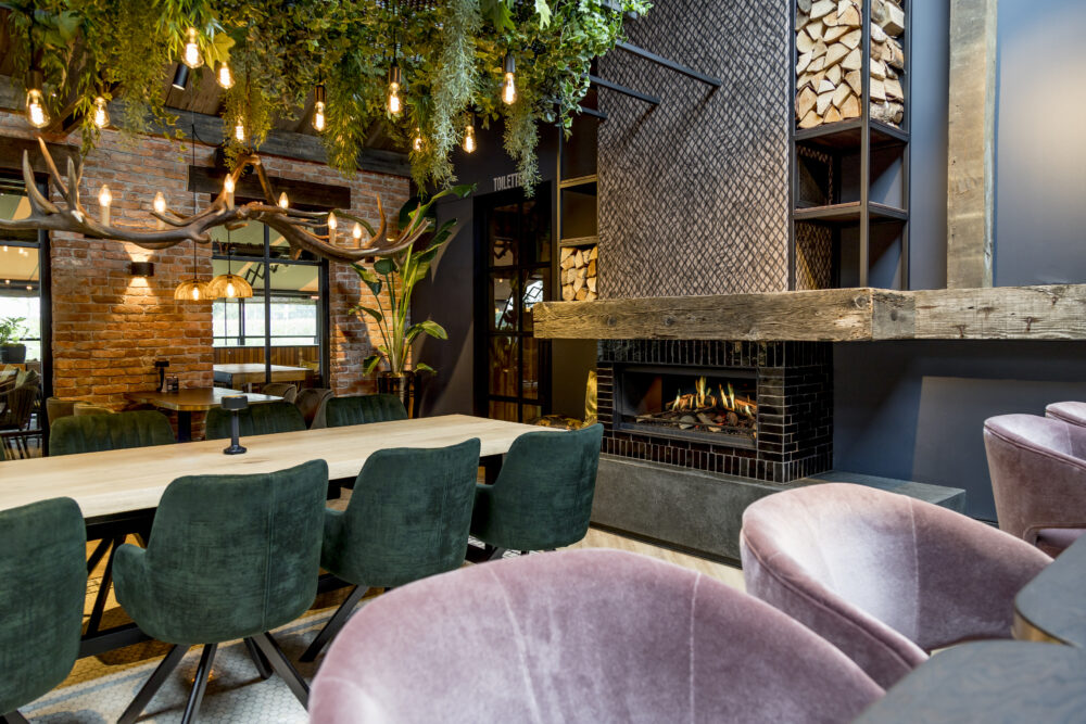 Kalfire E-one elektrische haard #haard #elektrisch #kalfire #sfeerhaard #designhaard #horeca #restaurant