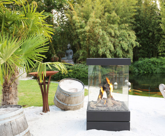 M-Design Cube True Vision outdoor gashaard #tuinhaard #buitenhaard #outdoor #tuin #terras #mdesign