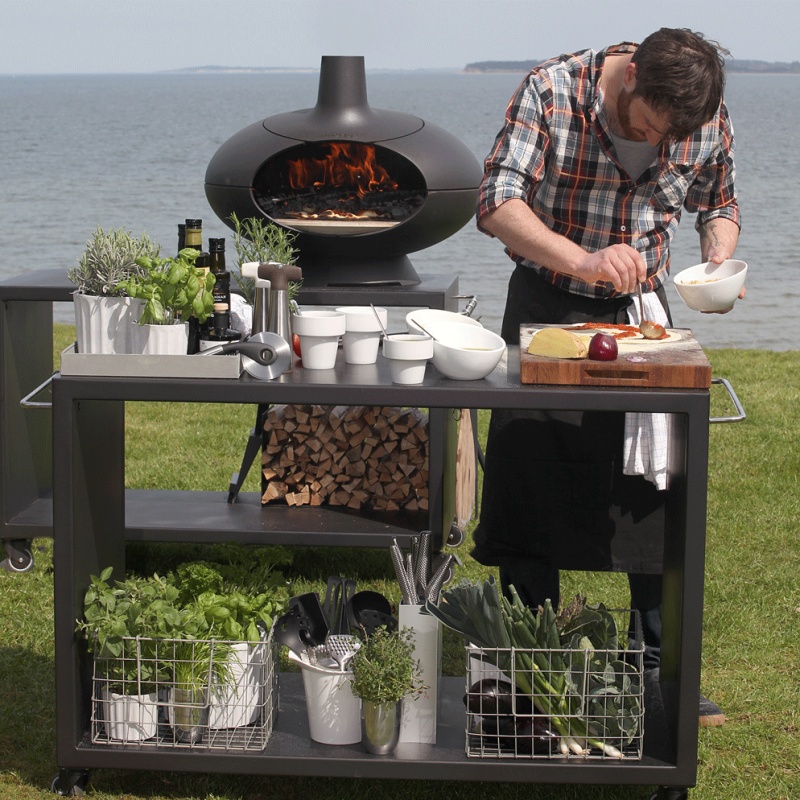 Welp Morsø pizzaoven barbecue en tuinhaard - UW-haard.nl AJ-46