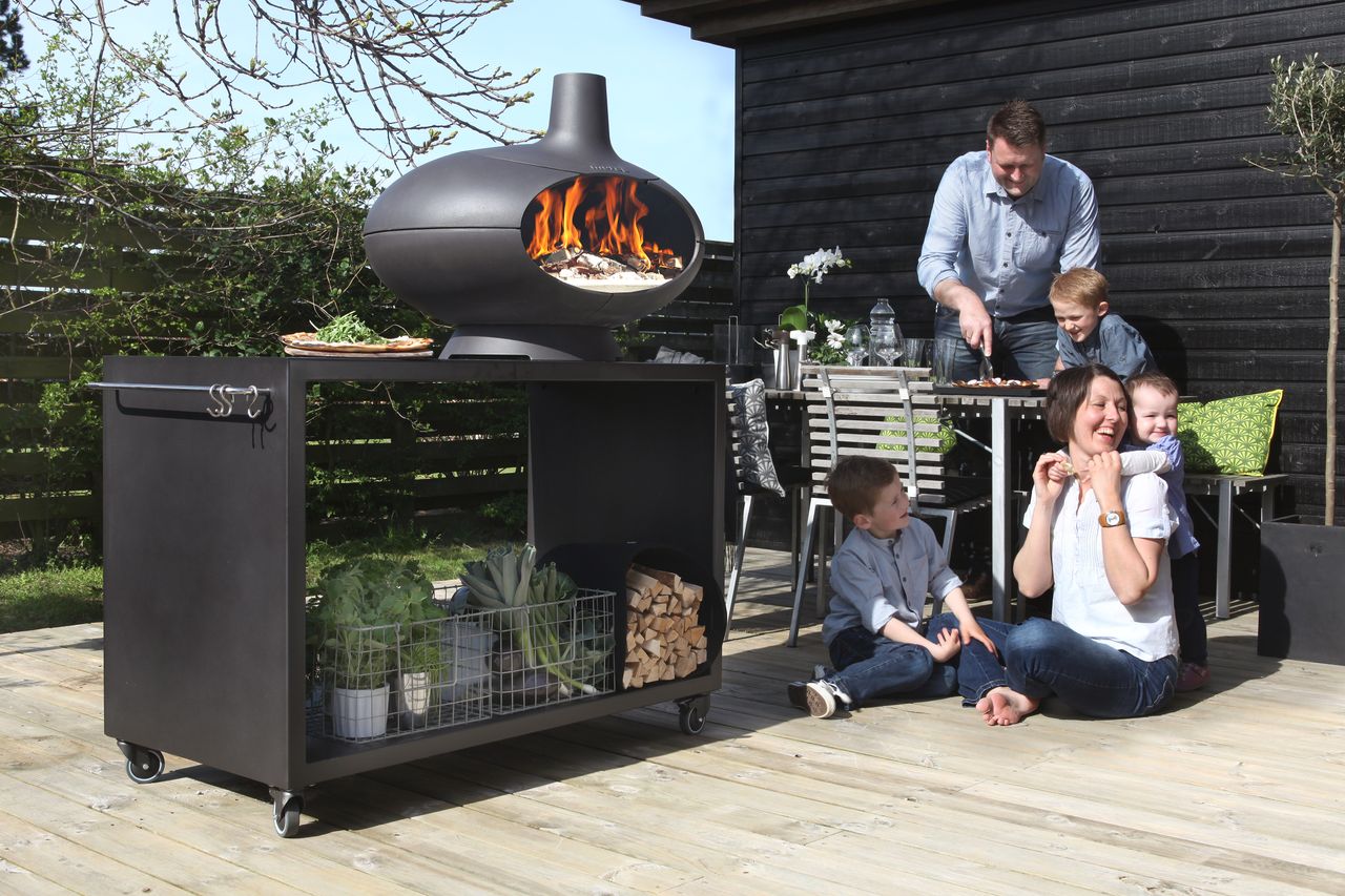 Verrassend Morsø pizzaoven barbecue en tuinhaard - UW-haard.nl UC-47