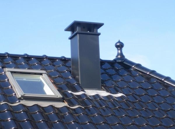 Prefab schoorsteen van Poujoulat