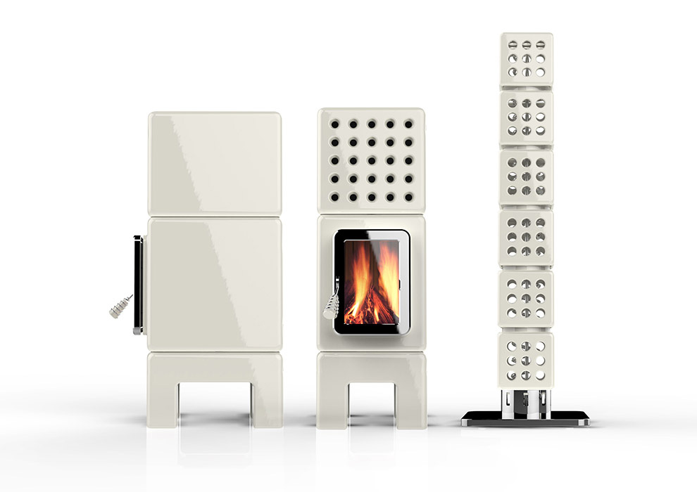 ThermoStack houtkachel met centraal verwarmingssysteem via Art of Fire